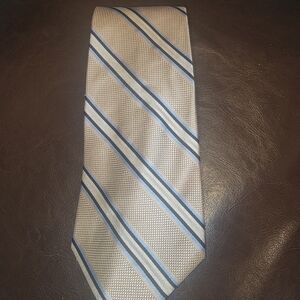 Duck Head Blue and Cream Striped Tie